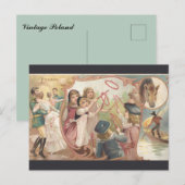 Vintage Poland Postkarte (Vorne/Hinten)