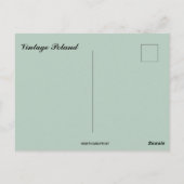 Vintage Poland Postkarte (Rückseite)