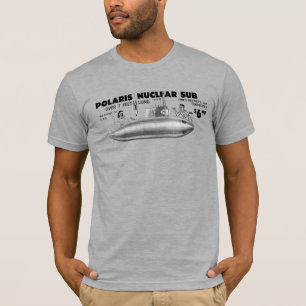 Vintage "Polaris Atom-U-Boot" Comic-Book-Anzeige-S T-Shirt
