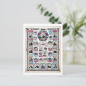 Vintage politische Präsidenten der Vereinigten Sta Postkarte (Stehend Vorderseite)