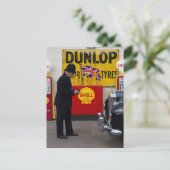 Vintage Polizeiszene Postkarte (Stehend Vorderseite)