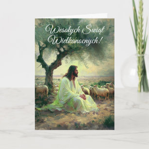 Vintage Polnische Ostern Wesolego Alleluja Christl Einladung