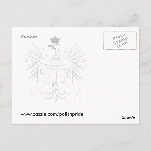 Vintage polnische Postkarten (Rückseite)