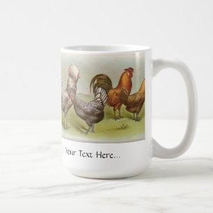 Vintage "Polnisches Silber-Spitzen-Huhn" Kaffeetasse