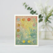 Vintage Polsterscheibe Mosaikkarte Postkarte (Stehend Vorderseite)