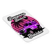Vintage Pompano Beach Florida Magnet (Rechte Seite)