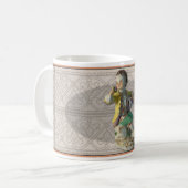 VINTAGE PORCELAIN BOY KAFFEETASSE (Vorderseite Links)
