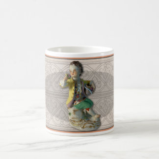 VINTAGE PORCELAIN BOY KAFFEETASSE