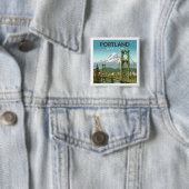 Vintage Portland Oregon Button (Beispiel)