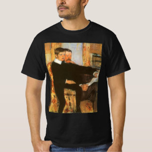 Vintage-Porträt von Vater und Sohn von Mary Cassat T-Shirt