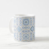 Vintage Portugal Azulejo traditional Kaffeetasse (Vorderseite Links)