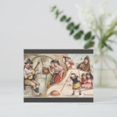 Vintage Portugal Postkarte (Stehend Vorderseite)