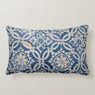 Vintage portugiesische Azulejo Lendenkissen