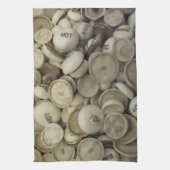 Vintage Porzellanknochen Geschirrtuch (Vertikal)