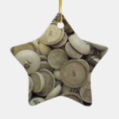 Vintage Porzellanknochen Keramik Ornament (Hinten)