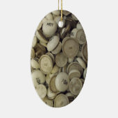 Vintage Porzellanknochen Keramik Ornament (Rechts)