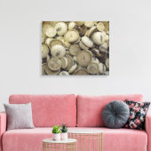 Vintage Porzellanknochen Leinwanddruck (Insitu (Wohnzimmer))