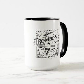 Vintage-Posaunen-Tasse Tasse