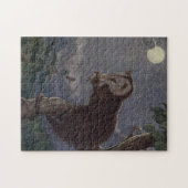 Vintage Possum-Malerei (1909) Puzzle (Horizontal)
