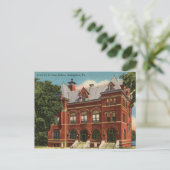 Vintage Post, Abingdon, Virginia Postkarte (Stehend Vorderseite)