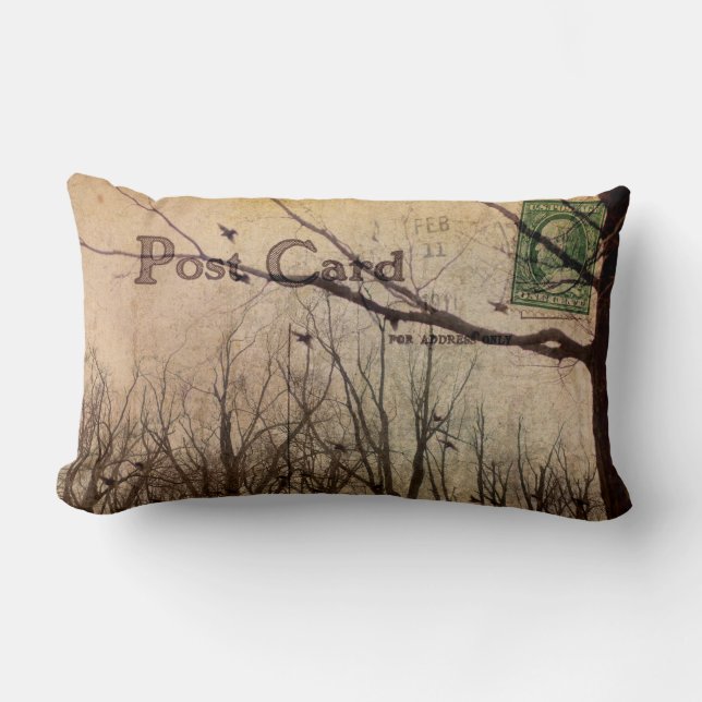 Vintage Post Lendenkissen (Vorderseite)