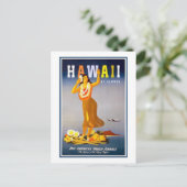 Vintage Postcard-Hawaii Postkarte (Stehend Vorderseite)