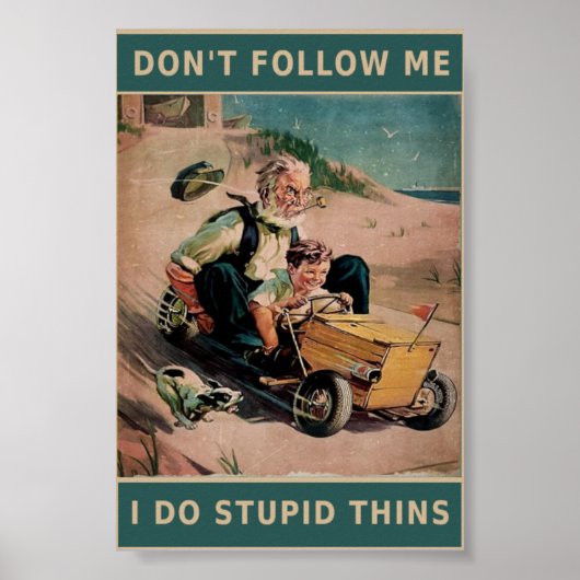 Vintage poster (Vorne)