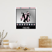 Vintage Poster 50er Drive In Theaterrock und Roll (Küche)