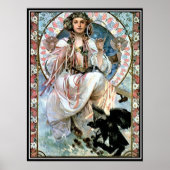 Vintage Poster alphonse mucha (Vorne)