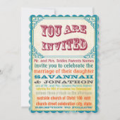 Vintage Poster Art Aqua Ticino Einladung (Rückseite)