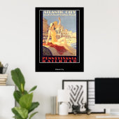 Vintage Poster Atlantic City (Heimbüro)