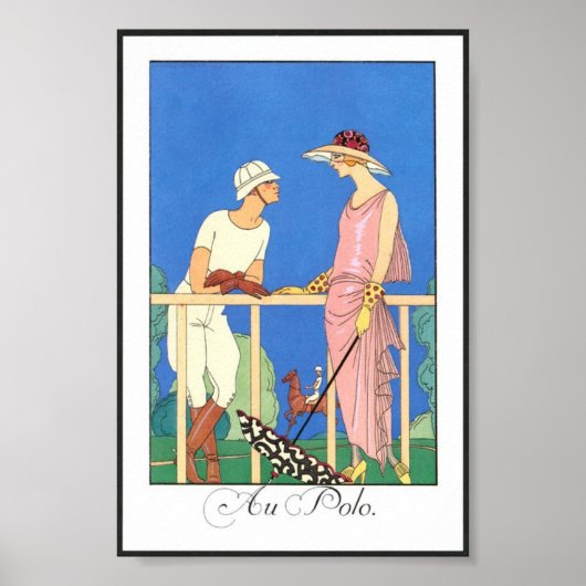 Vintage Poster - Au Polo (Vorne)