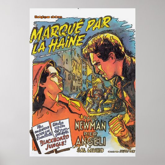 Vintage Poster aus Belgien (Vorne)