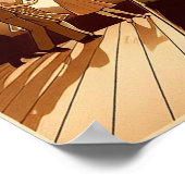 Vintage Poster aus den 20er Jahren (Ecke)