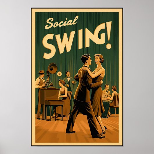 Vintage Poster aus den 20er Jahren (Vorne)