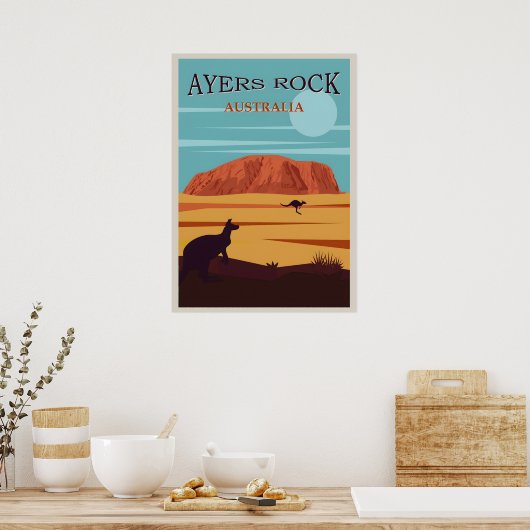Vintage Poster Australien (Küche)