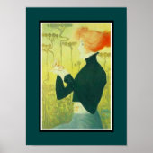 Vintage Poster Berühmte Künstler Sarah Bernhardt (Vorne)