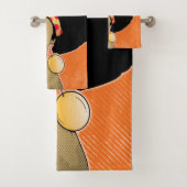 Vintage Poster Black Woman Badhandtuch Set (Insitu)