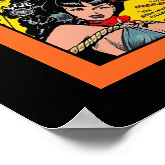 Vintage Poster Comic Zoot Phantom Combo (Ecke)