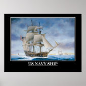 Vintage Poster der US-Marine (Vorne)