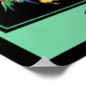 Vintage Poster - Flapper Girl der 20er Jahre (Ecke)