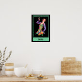 Vintage Poster - Flapper Girl der 20er Jahre (Küche)