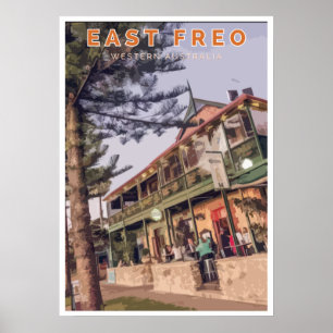 Vintage Poster - Fremantle, Westaustralien