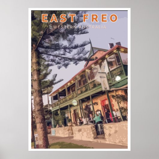 Vintage Poster - Fremantle, Western Australien (Vorne)