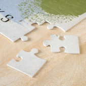 Vintage Poster für Reisen zu Nationalparks. Puzzle (Seite)