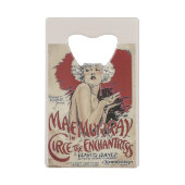 Vintage Poster Geldbeutel Flaschenöffner (Vorderseite)