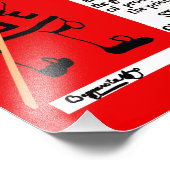 Vintage Poster Harper's Magazine Beefeater (Ecke)