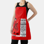 Vintage Poster Harper's Magazine Beefeater Schürze (InSitu)