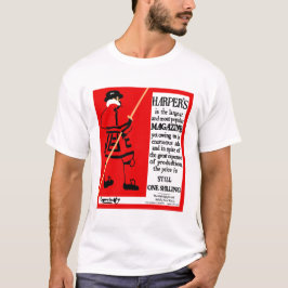 Vintage Poster Harper's Magazine Beefeater T-Shirt