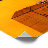 Vintage Poster=Italienischer Liquor Poster (Ecke)